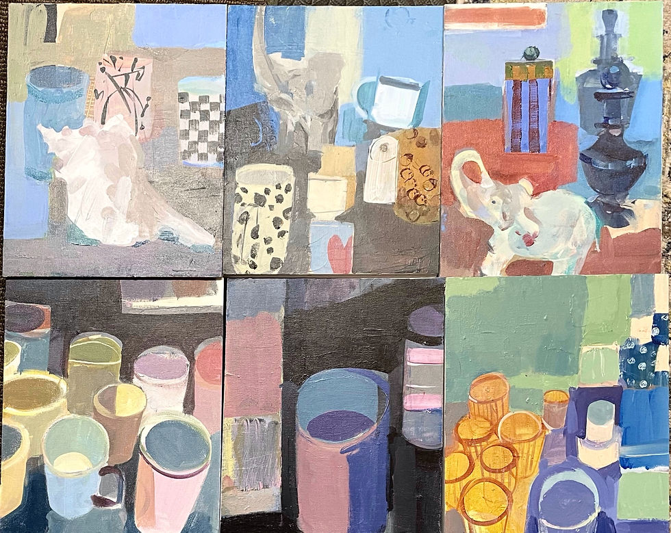 Thumbnail: Cathy Chin.   “ Prop House”.  16” X 18”