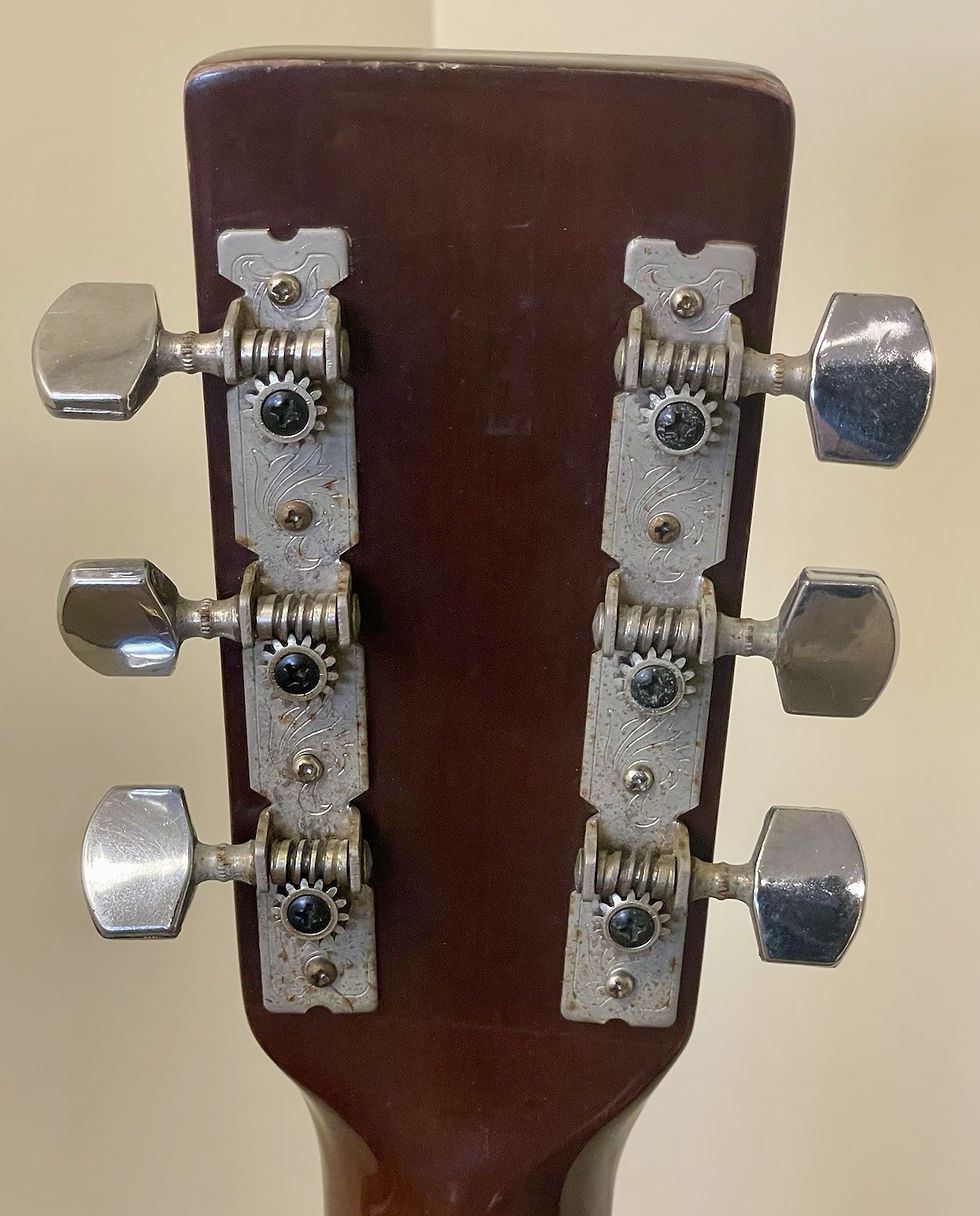 Thumbnail: Vintage Marquis By Harmony Dreadnought Acoustic Guitar Model H166G