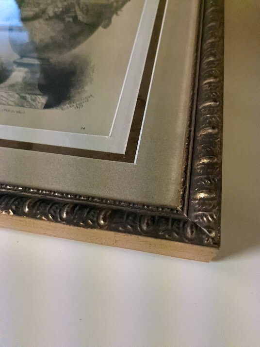 Thumbnail: Vintage Framed Lithograph Persian Vase Illustration by CH Kreutzberger 1879