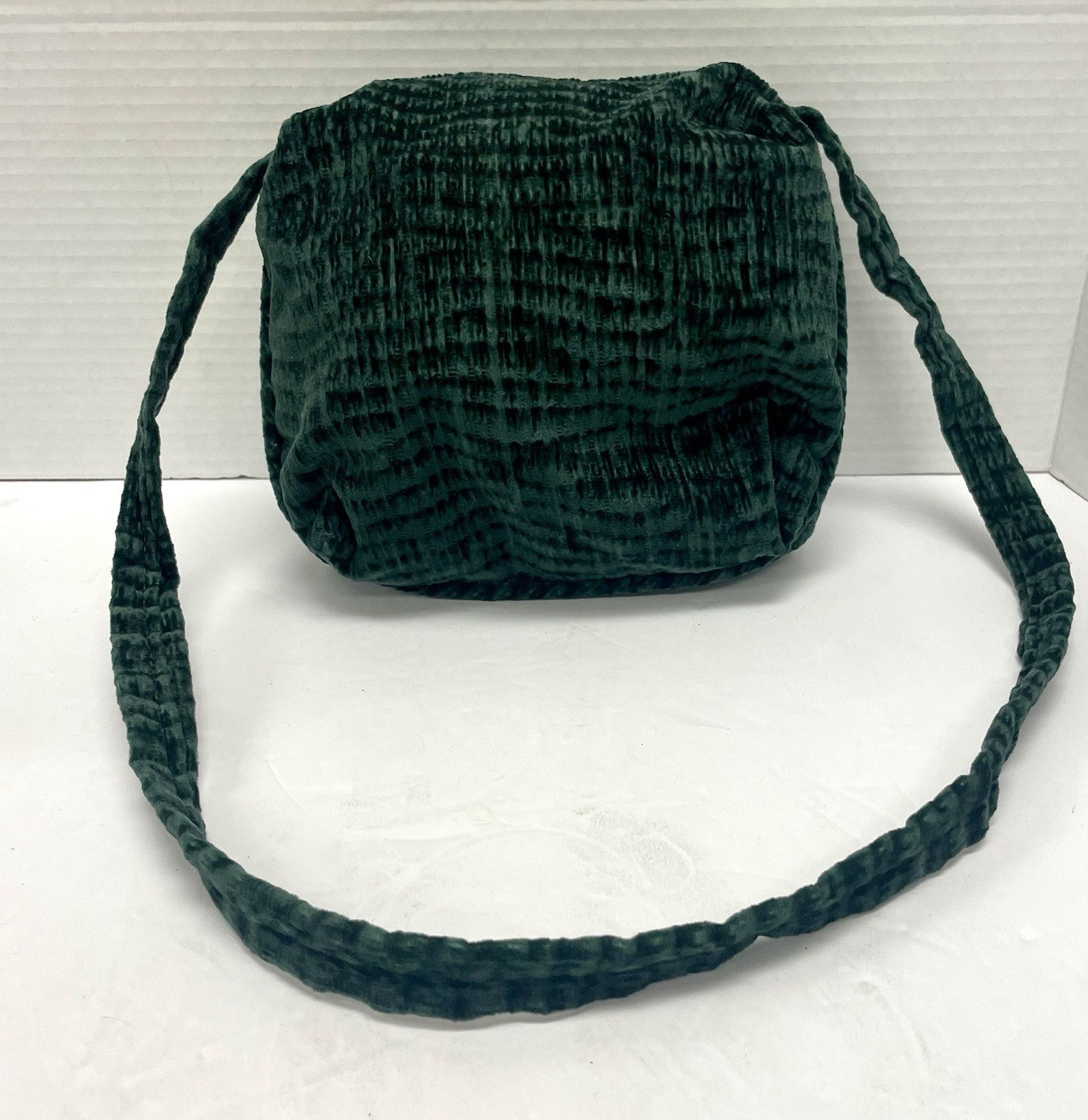 Hand-sewn &-Tailored Green Handbag