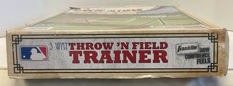 Thumbnail: Franklin MLB 3-way Trainer Baseball/ Softball Throw and Field Net Boxed