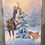 Thumbnail: Framed Print “Upon The Highest Bough” By Jack Sorenson Cowboy Christmas Themed
