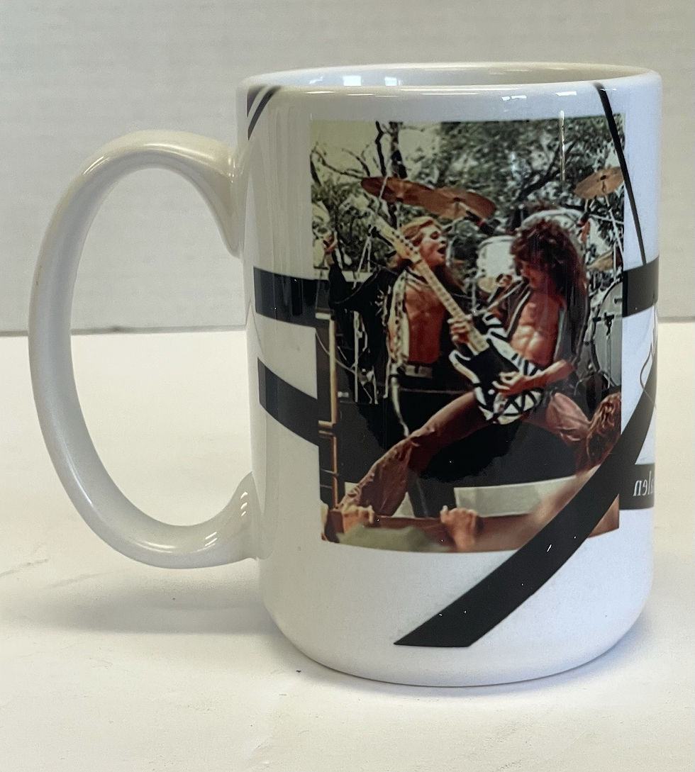 Thumbnail: Eddie Van Halen Coffee Tea Soup Hot or Cold NEW Unbranded Large Mug
