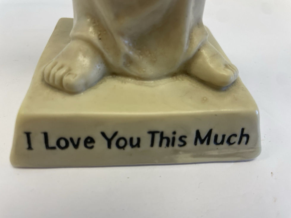 Thumbnail: I Love You This Much  VTG R&W Berries Co 1970-1975  Figurine