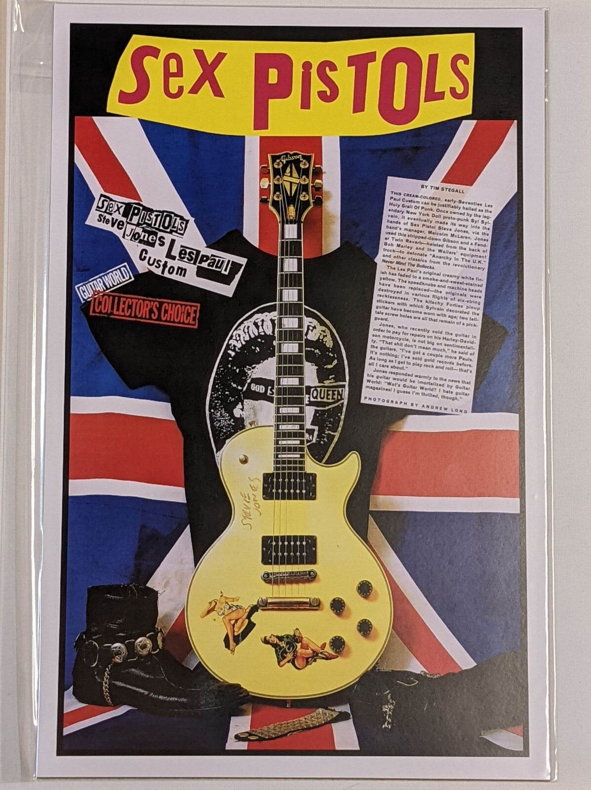 Sex Pistols Rock Band Poster NEW 11 x 17 inches Cover Sleeve