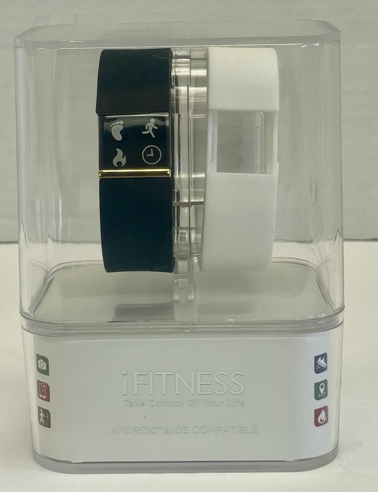 ifitness Activity Tracker Smart Watch Set With Interchangeable Bands New In Box