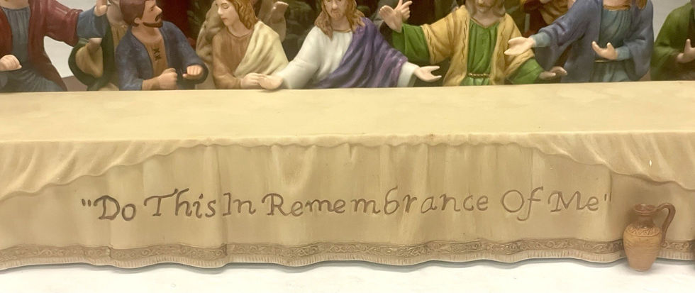 Thumbnail: Hawthorne Village “The Last Supper” Inspired By Thomas Kinkade Collection Set