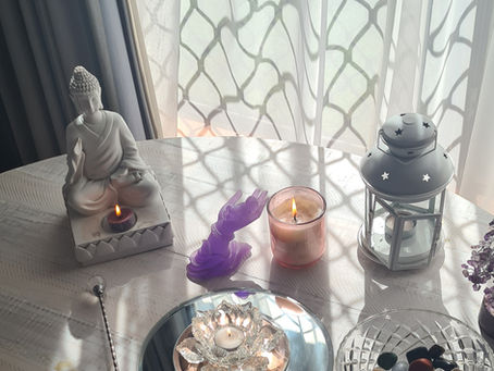 calling in the light ritual tools