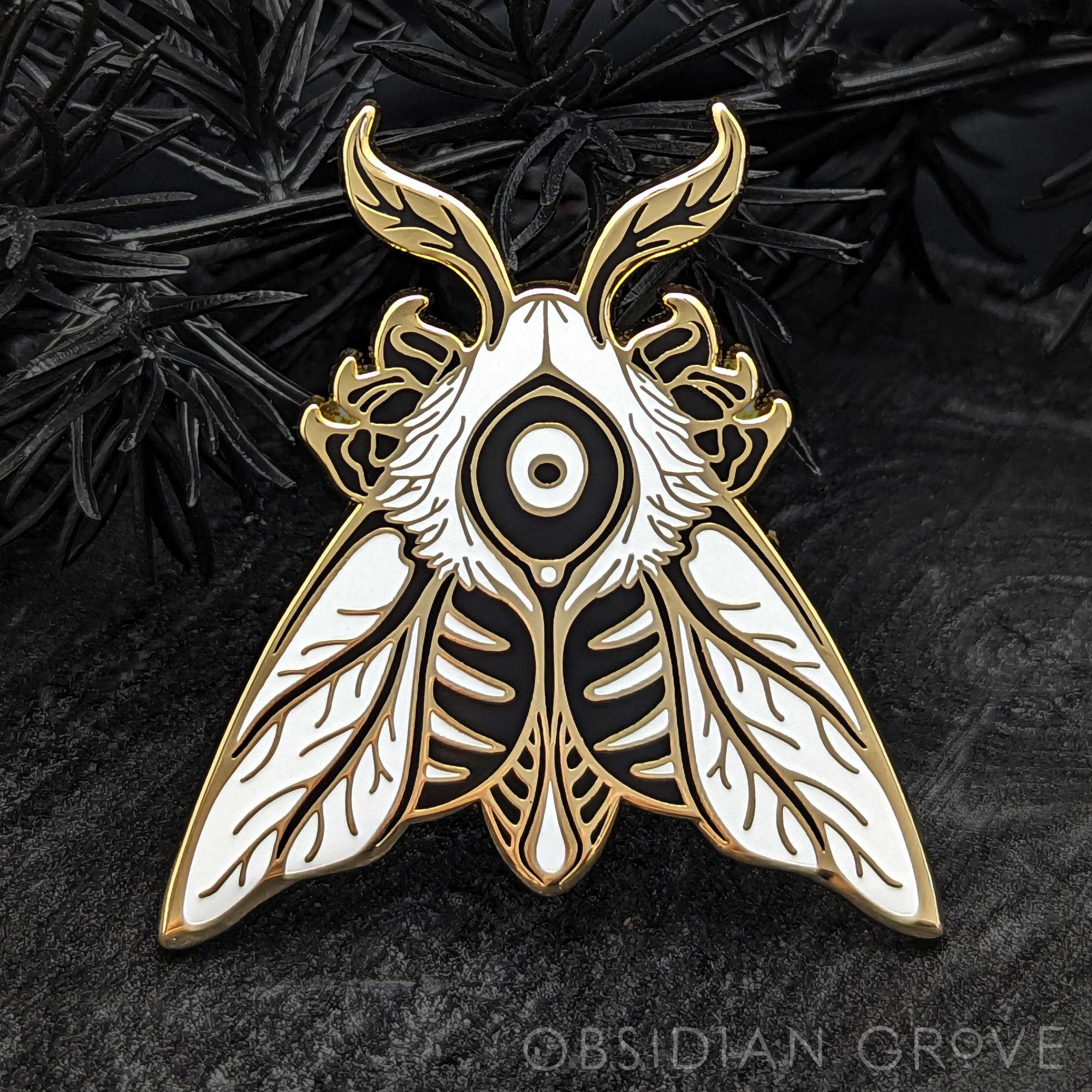 Flesher Moth Pin