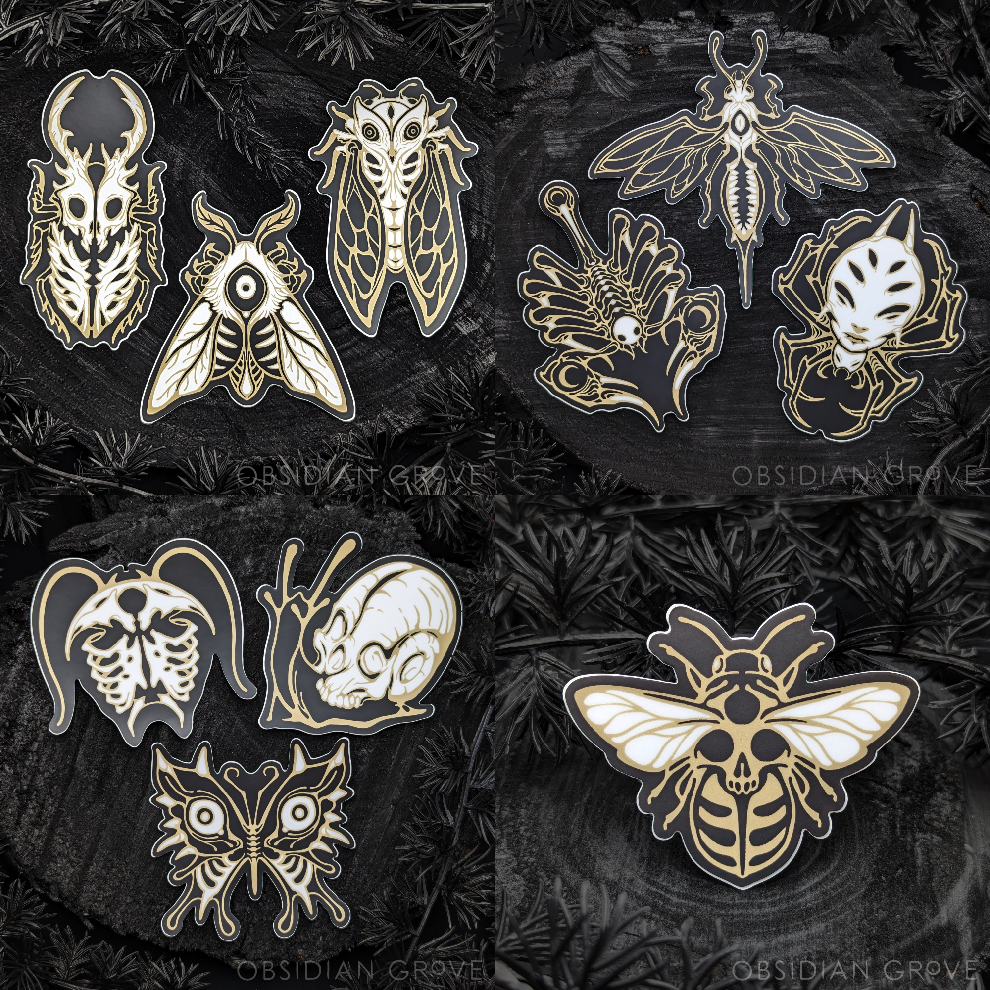 Complete Deathseeker Sticker Set