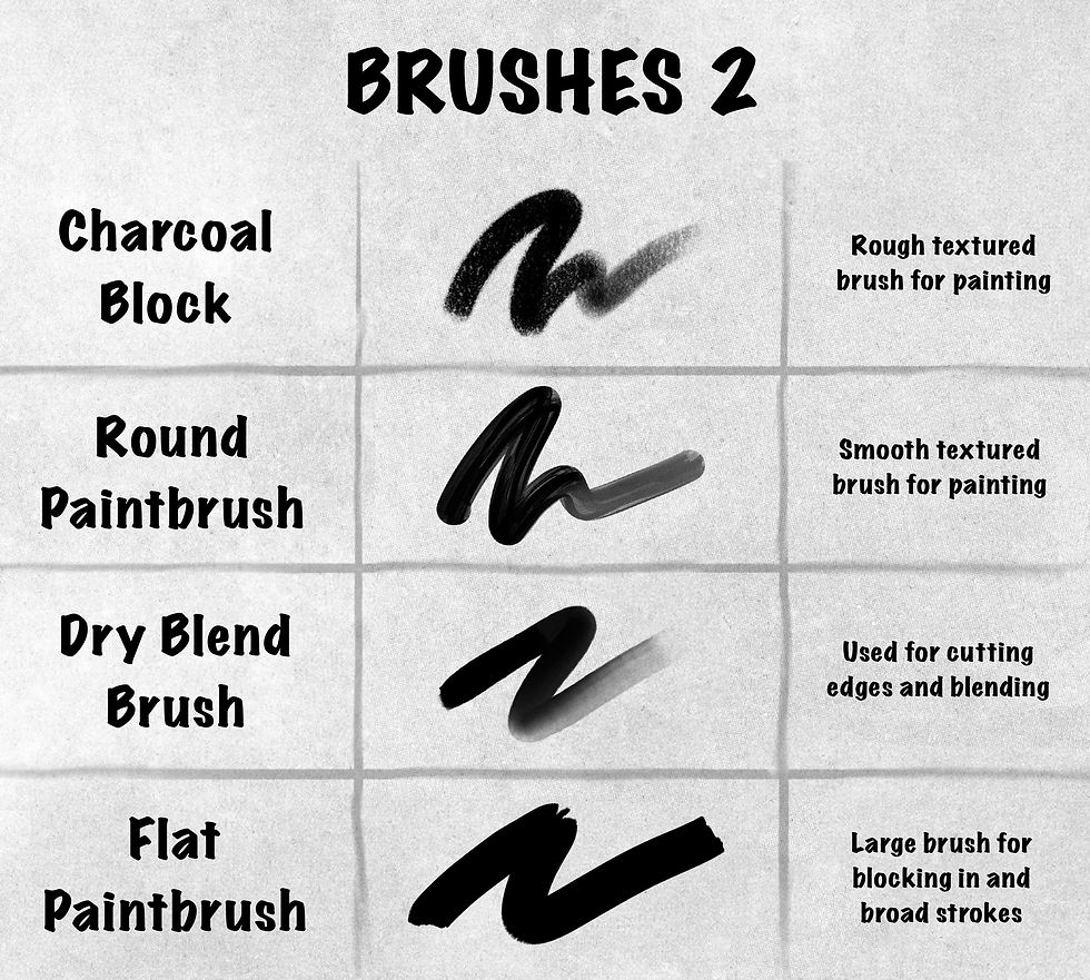Thumbnail: Obsidian Brushes - Procreate 5 Brush Set + Overlays