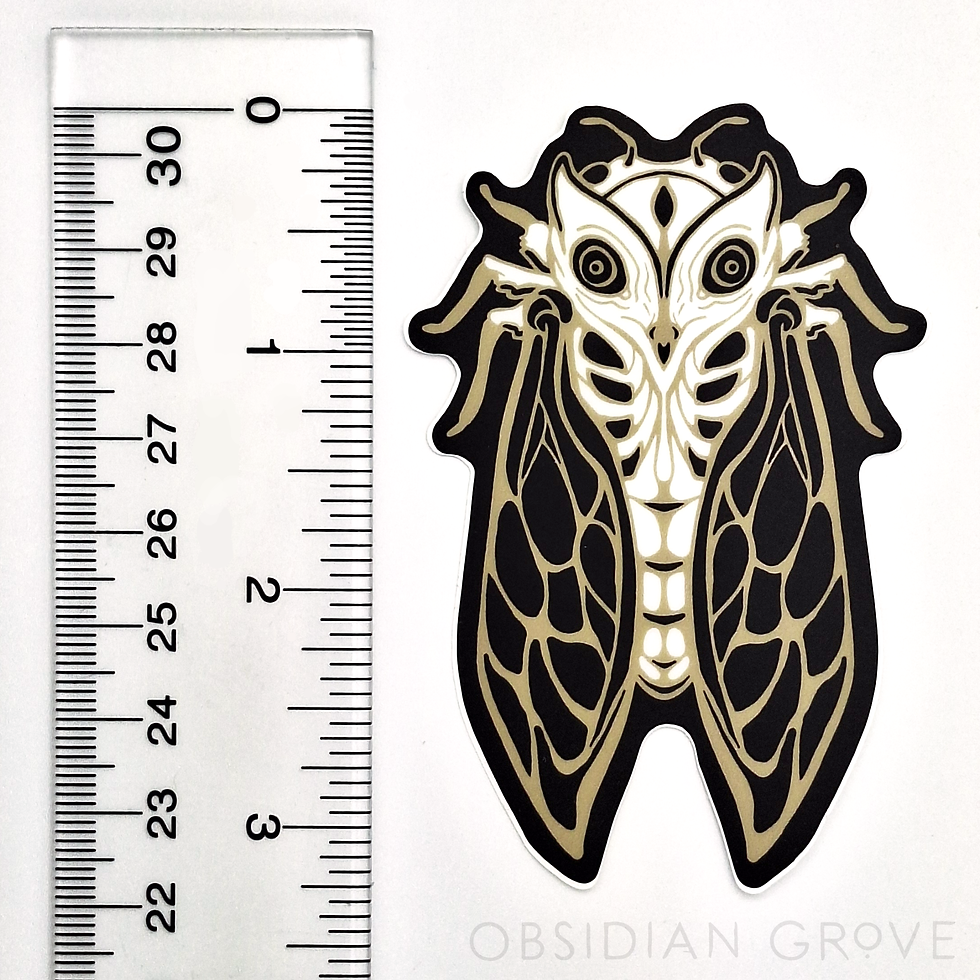 Thumbnail: Lamentum Cicada Sticker