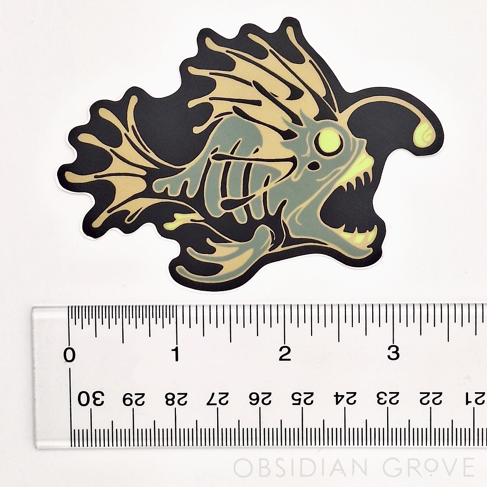 Thumbnail: Lurkers of the Deep Lake Sticker Set