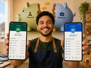 Como separar conta PJ de PF sendo MEI: por que todo empreendedor deveria fazer isso