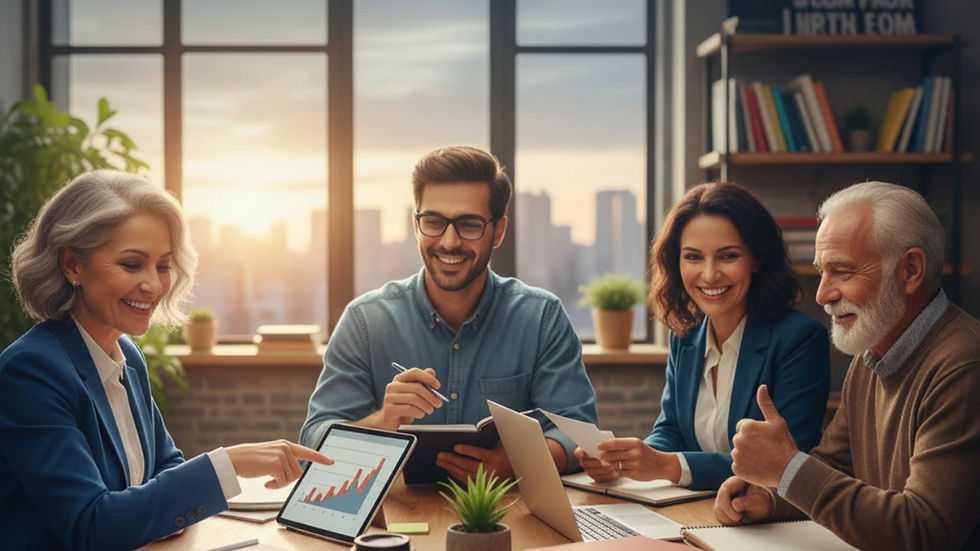 nunca é tarde para investir