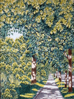 Acrylic 21 Fulton Avenue I
