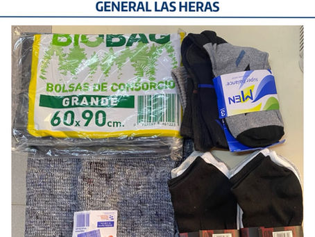 Parte de Prensa 10: Estación de policía de seguridad comunal General Las Heras