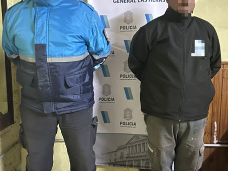 Parte de Prensa 01: Estación de policía de seguridad comunal General Las Heras