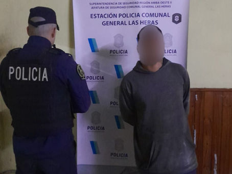 Parte de Prensa 02: Estación de policía de seguridad comunal General Las Heras