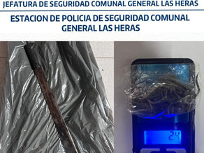 Parte de Prensa 06: Estación de policía de seguridad comunal General Las Heras