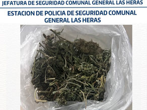 Parte de Prensa 15: Estación de policía de seguridad comunal General Las Heras