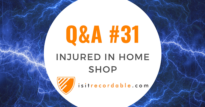 Injured in Home Shop