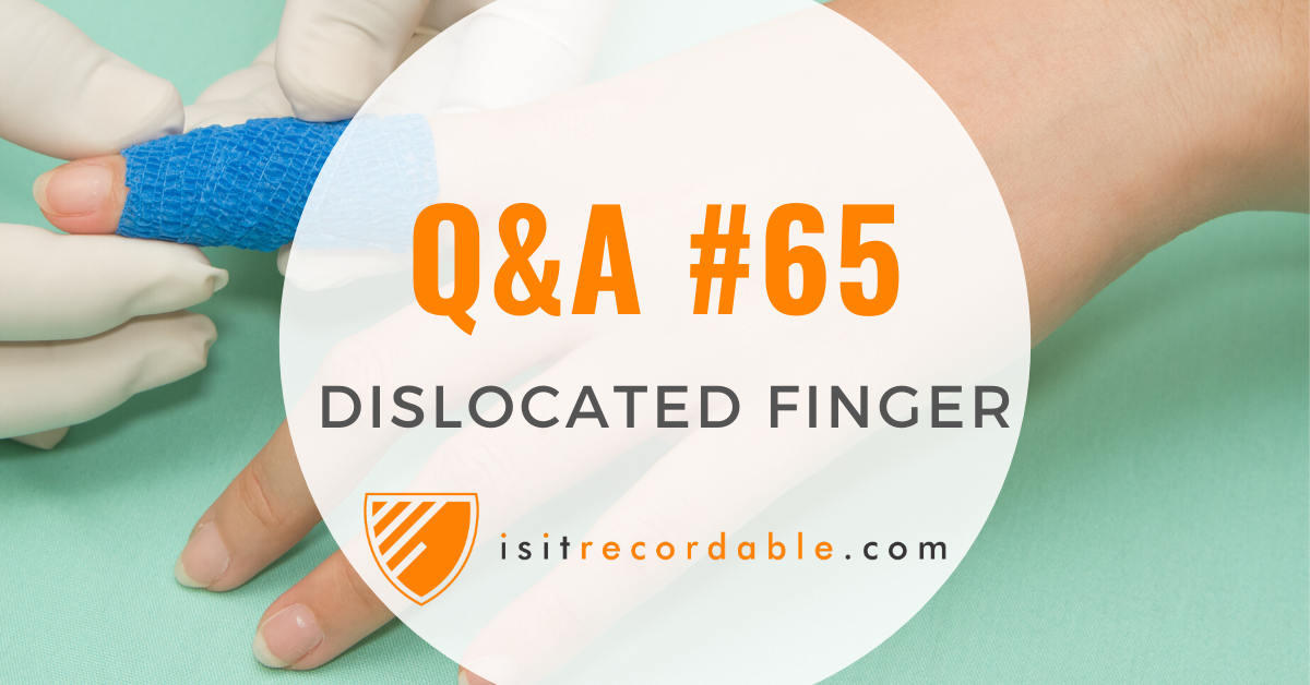 Dislocated Finger