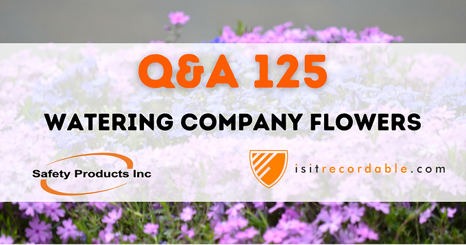 Watering Company Flowers