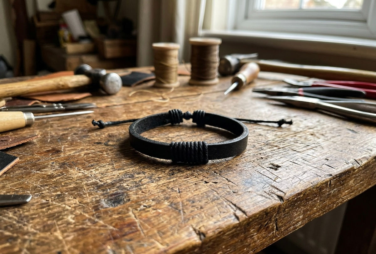 Brown Leather Bracelet