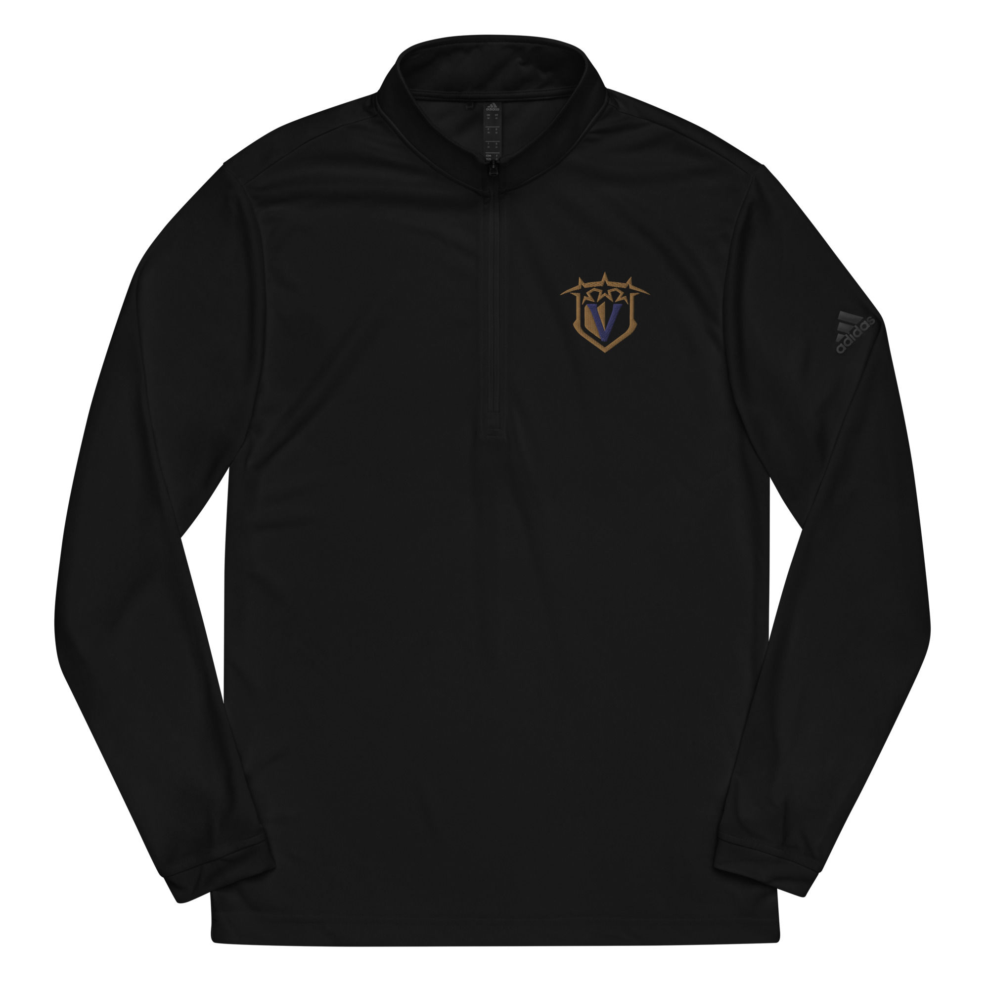 Adidas Valor United Embroidered Quarter Zip Pullover