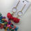 Miniatura: ARETES ROSA CIRCULO