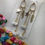 Miniatura: ARETES HOJA FLOR