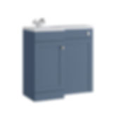 Serenity - Shaker 900mm L-Shape Basin & WC Unit (LH-RH)
