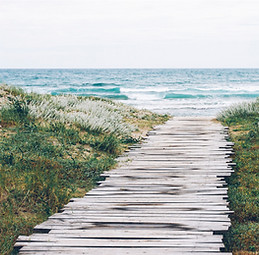 Rustic Beach Path