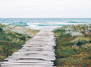 Rustic Beach Path