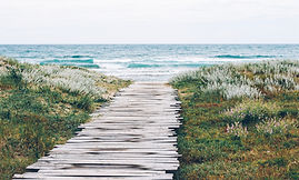 Rustic Beach Path