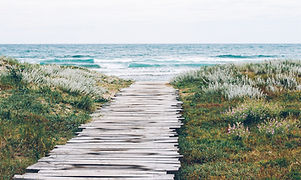 Rustic Beach Path