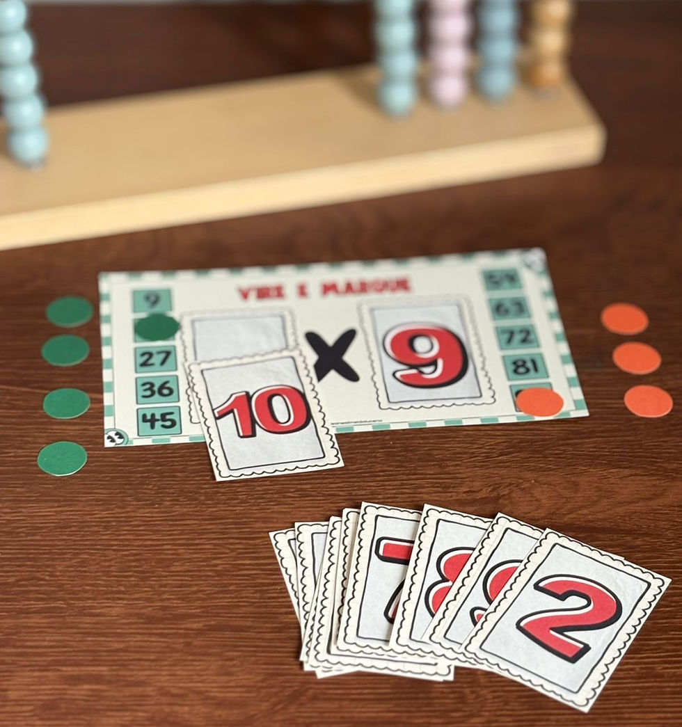Miniatura: VIRE E MARQUE – Jogo da Tabuada para Imprimir