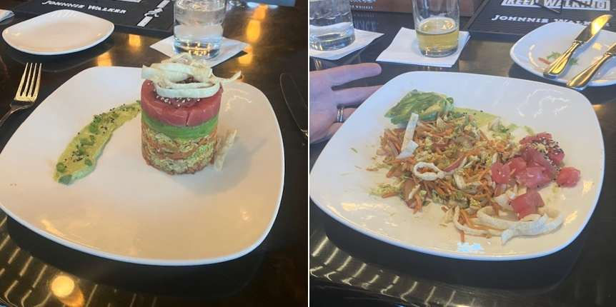 Ahi Poke Salad