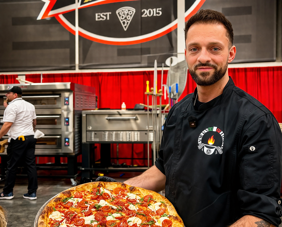 Anthony Lomonaco finished 1st place in the North East division and 7th in the World at Pizza Expo Las Vegas