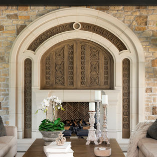 Space design JMAD James McNeal Architecture and Design, residential architecture firm specializing in high-end creative design, luxury home design, enduring artistry. Interior design inspiration. Residential design, architecture firms near me. Dream house interiors. Incredible detail. Stunning interior architecture. Dream home design. Award winning architects. Fireplace design, media center, entertainment center. Tuscan style