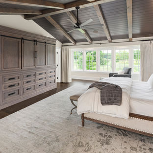 Space design JMAD James McNeal Architecture and Design, residential architecture firm specializing in high-end creative design, luxury home design, enduring artistry. Interior design inspiration. Residential design, architecture firms near me. Dream house interiors. Incredible detail. Stunning interior architecture. Dream home design. Award winning architects. Dream bedroom, master suite, master bedroom, primary suite. vaulted wood ceiling, custom media center and dresser