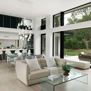 Space design JMAD James McNeal Architecture and Design, residential architecture firm specializing in high-end creative design, luxury home design, enduring artistry. Interior design inspiration. Dream house interiors. Living room, family room, great room, fireplace, custom media center/entertainment center. modern on the prairie