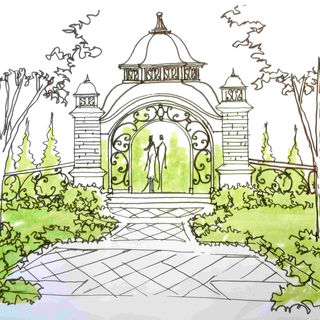 JMAD | James McNeal Architecture and Design. Architecture firm specializing in high-end residential design, luxury interiors, dream homes, and creative enduring artistry. Architect’s sketchbook, concept rendering, architectural drawing, design sketches. Architecture firm near me. Outdoor living space, exteriors, details, custom outdoor spaces. Gazebo
