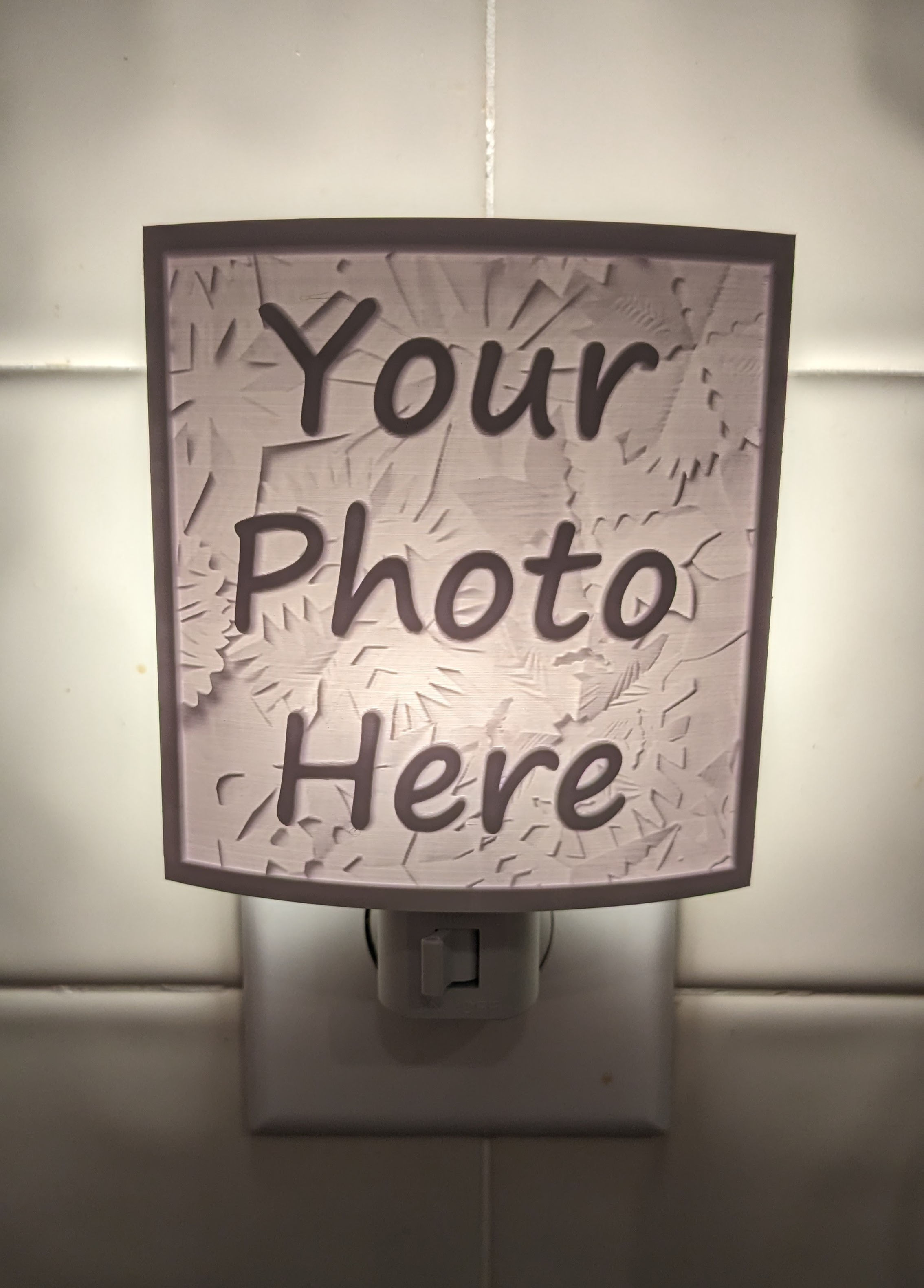 Custom Night Light (your photo)