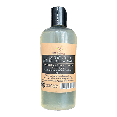 Pure Aloe Vera & Natural Collagen Gel Tresojas