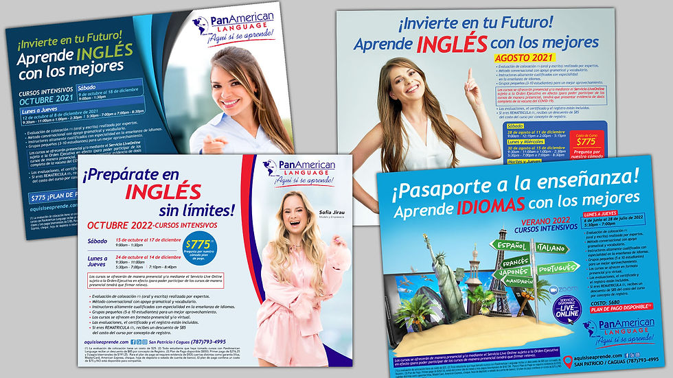 Flyers Panamerican Language