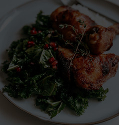 cooked food on white ceramic plate_edite