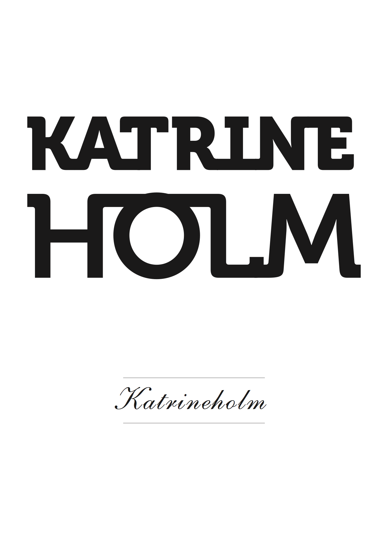 Affisch - Katrineholm 01