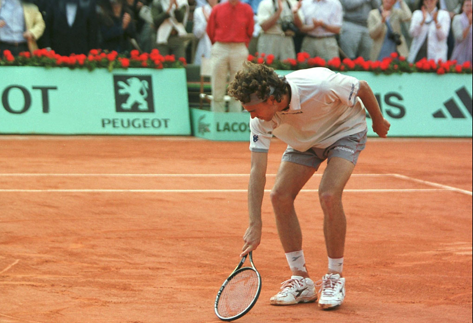 Gustavo Kuerten cœur Roland Garros
